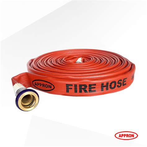 Red Rubber Fire Hose Inch Appron