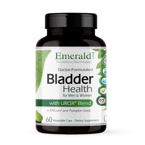 Emerald Labs Bladder Health Supplement Cranberry Horsetail And Pumpkin