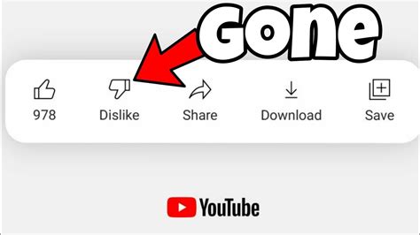 Youtube Is Actually Removing The Dislike Button Youtube