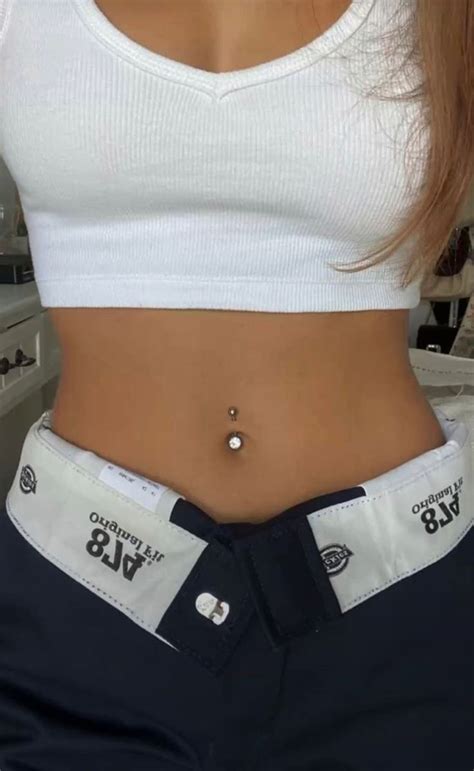 Life Style Bellybutton Piercings Belly Button Piercing Cute Belly