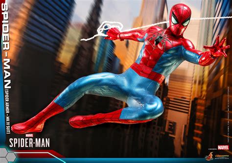 Hot Toys VGM Marvels Spider Man Spider Armor MK IV Suit Hot Toys Complete Checklist