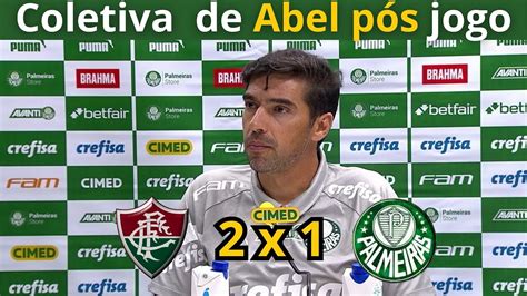 Abel Soltou O Verbo Not Cias Do Palmeiras P S Jogo Fluminese X