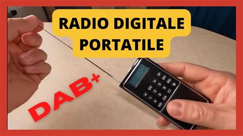 Una Radio Dab Digitale Portatile Raddy Rd Youtube