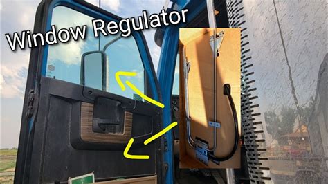 How To Replace Window Regulator On Freightliner Coronado Sd