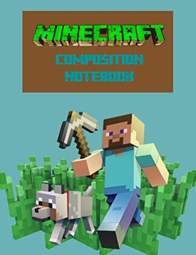 Minecraft Composition Notebook Composition Cute Home And Collage Book