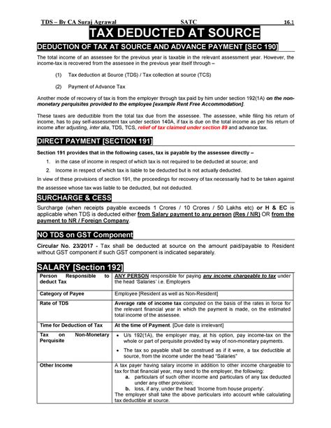 5 6104822211946742084 Tax Deducted At Source Deduction Of Tax At Source And Advance Payment