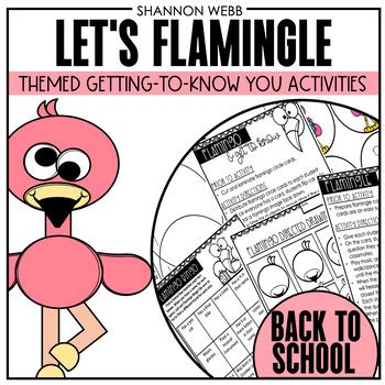 Flamingo Activities by Shannon Webb | TPT