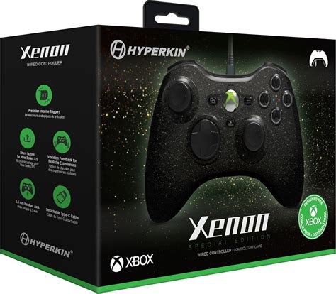 Manette Xbox Hyperkin Xenon Edition Spéciale Cosmic Night Steelbook