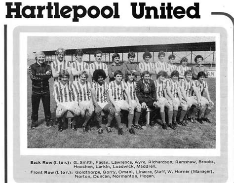 Hartlepool United Football Team Photo1979 80 Season £350 Picclick Uk