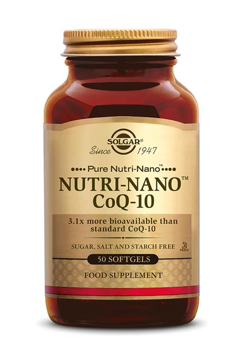 Solgar Nutri Nano Coq 10 31x 50 Softgels