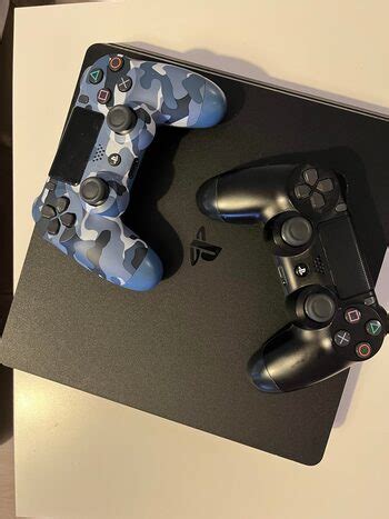 Comprar PlayStation 4 Slim Black 500GB 2 originalūs pulteliai ENEBA