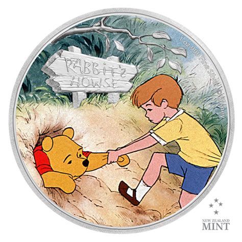 2021 Disney Classics WINNIE THE POOH CHRISTOPHER ROBIN Niue 2