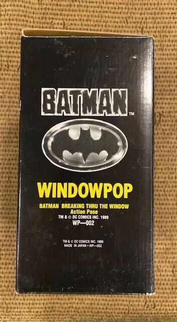 Batman Michael Keaton Windowpop Batman Figure Large Scale Mib