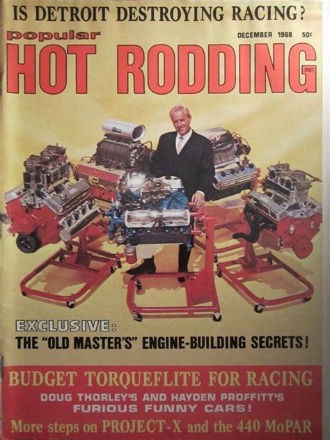 Popular Hot Rodding December Is Detroit Destroying Racing