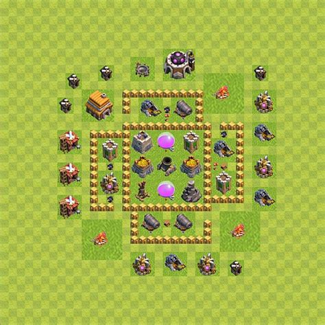 Town Hall Level Farming Layout