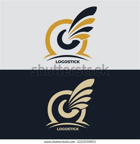 Simple Logo Stick Design Name Stock Vector (Royalty Free) 2223550855 ...