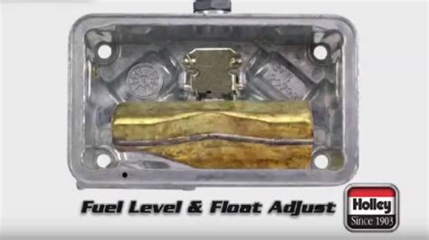 How To Adjust Fuel And Float Level On Holley Carbs Youtube