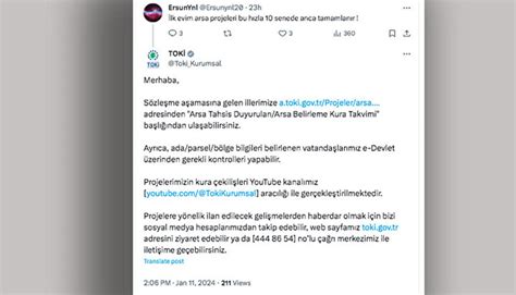 TOKİ ilk evim arsa projesinde son durum TOKİ arsa sözleşmesi ne zaman