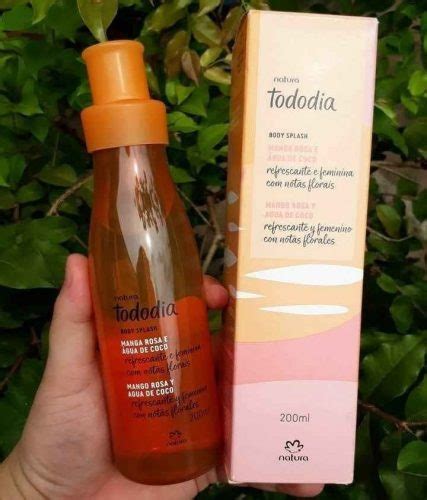 Tododia Manga Rosa e Água de Coco Body splash Desodorante Colônia Eba