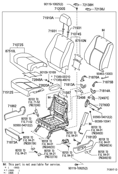 Toyota Land Cruiser Seat Assembly Front Left Hand Lh Seat