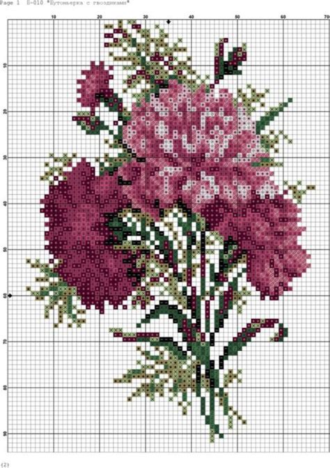 Irisha Ira Cross Stitch Flowers Cross Stitch