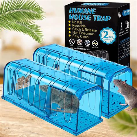 Defendy Humane Mouse Traps No Kill Mouse Trap Easy To Set