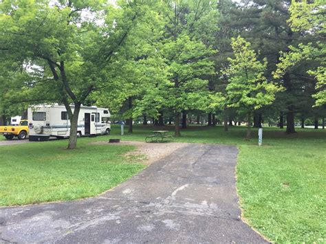 Harrison Lake State Park Campground Fayette Ohio Oh