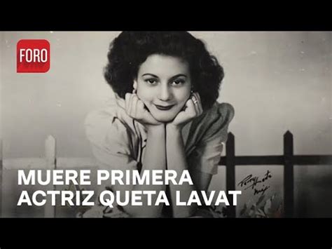 Muere La Actriz Queta Lavat Estrella Del Cine De Oro Expreso De La