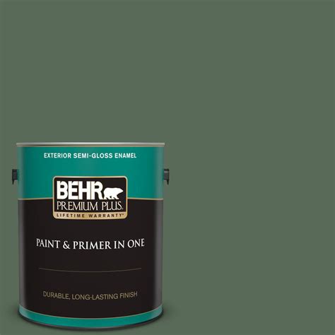 Behr Premium Plus Gal Ppu Royal Orchard Semi Gloss Enamel