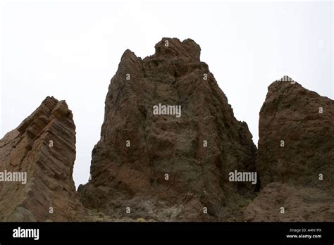 Los Roques De Garcia In El Teide National Park In Las Canadas Tenerife