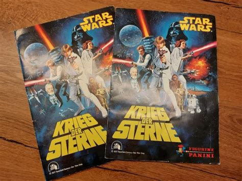 FIGURINE PANINI SAMMELBILDER ALBUM STAR WARS KRIEG Der STERNE Von