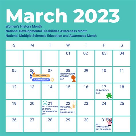 April 2024 Diversity Calendar Jeane Melony