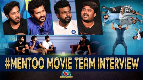 Mentoo Movie Team Interview Naresh Agastya Harsha Ntv Ent Youtube