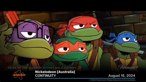 Nickelodeon Australia Continuity August 16 2024 YouTube