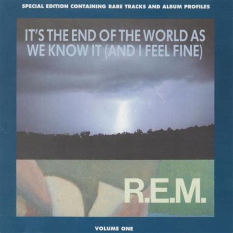 R E M It S The End Of The World As We Know It Records Lps Vinyl And