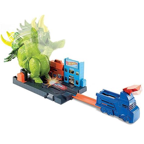 Hot Wheels Triceratops Set Za Igru Kidzilla