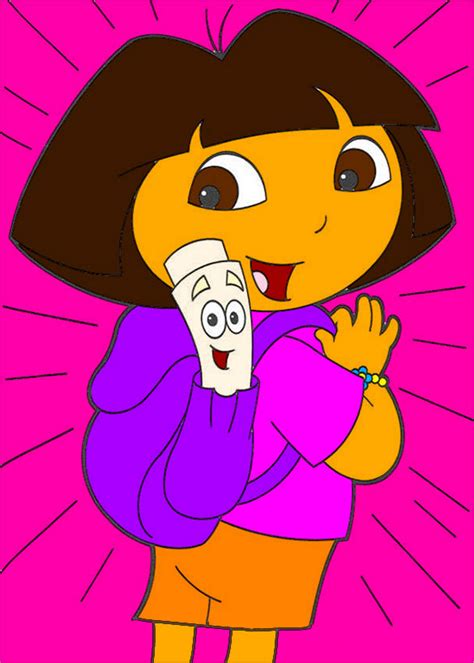 Dora and Map by drawingliker100 on DeviantArt