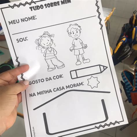 TUDO SOBRE MIM EDUCAÇÃO INFANTIL Professora Etiene Ideias pedagógicas