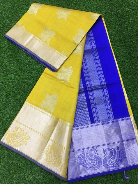 Kuppadam Pattu Sarees With Kanchi Border