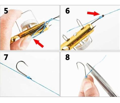 Ferramenta Para Amarrar Amarrador Linha Em Anzol De Pesca Supercubo