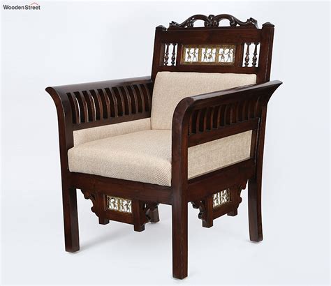 Buy Maharaja Seater Sofa Walnut Finish Online In India At Best