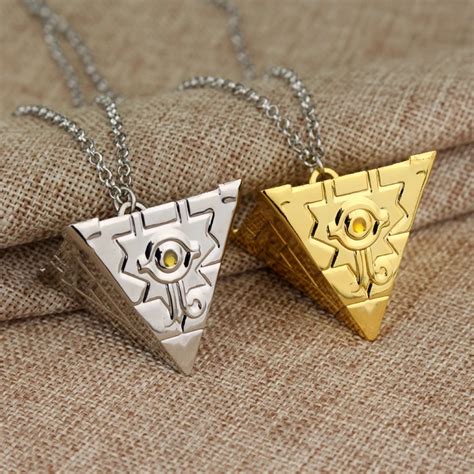 MQCHUN 3D Yu Gi Oh Necklace Anime Yugioh Millenium Pendant Jewelry Toy