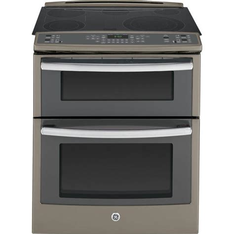 GE Profile Series PS950EFES 4.4 cu. ft. Slide-In Electric Range w ...