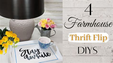 Must See High End Farmhouse Thrift Flips Decor On A Budget Youtube