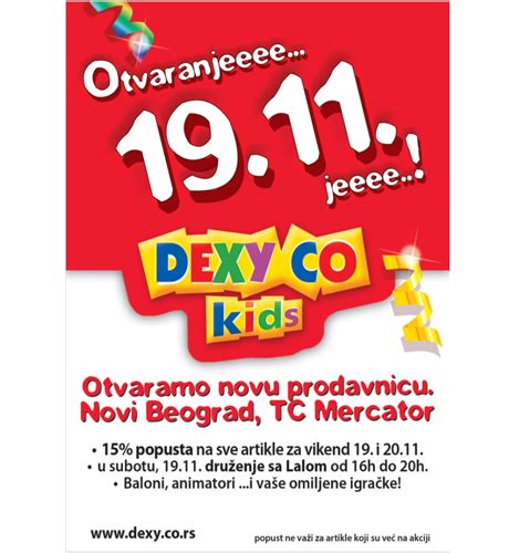 Otvaranje Nove Dexy Co Prodavnice Na Novom Beogradu Bebac