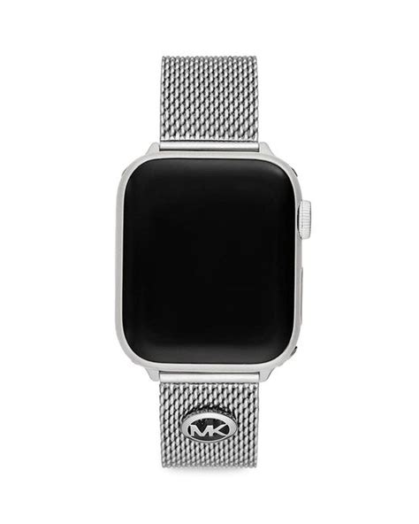 Michael Kors Stainless Steel Apple Watch Mesh Band/38/40/41mm & 42/44 ...