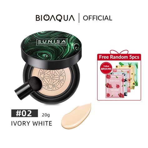 Jual Bioaqua X Sunisa Bedak Cushion Waterproof G Menutupi Pori Pori