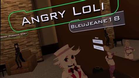 Vrchat Checking Out Cool Avatars And Maybe Voice Of Angel Dust Vr