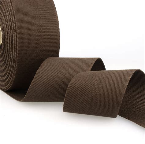 Trim Webbing 20m X 50mm Dark Brown Stephanoise Groves And Banks