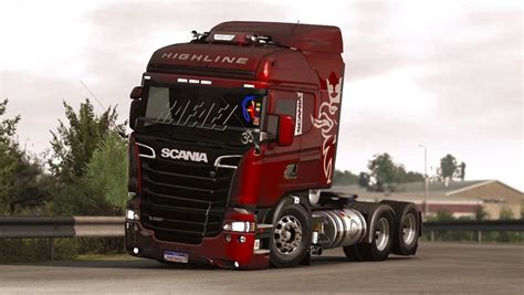 Scania R S And 124G Brasil Edition 1 44 1 45 ETS 2